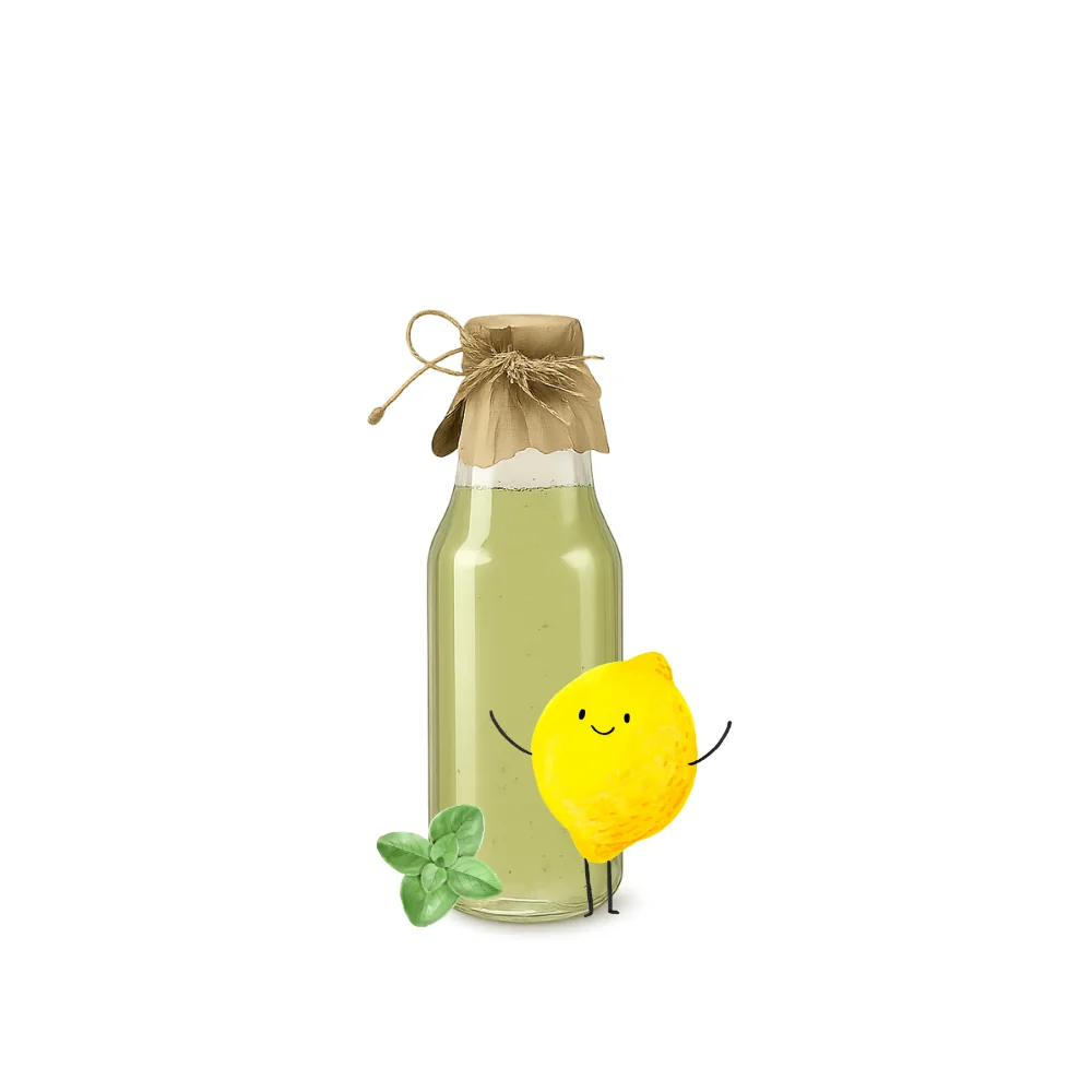 Sirup z BIO citronů s mátou 300ml