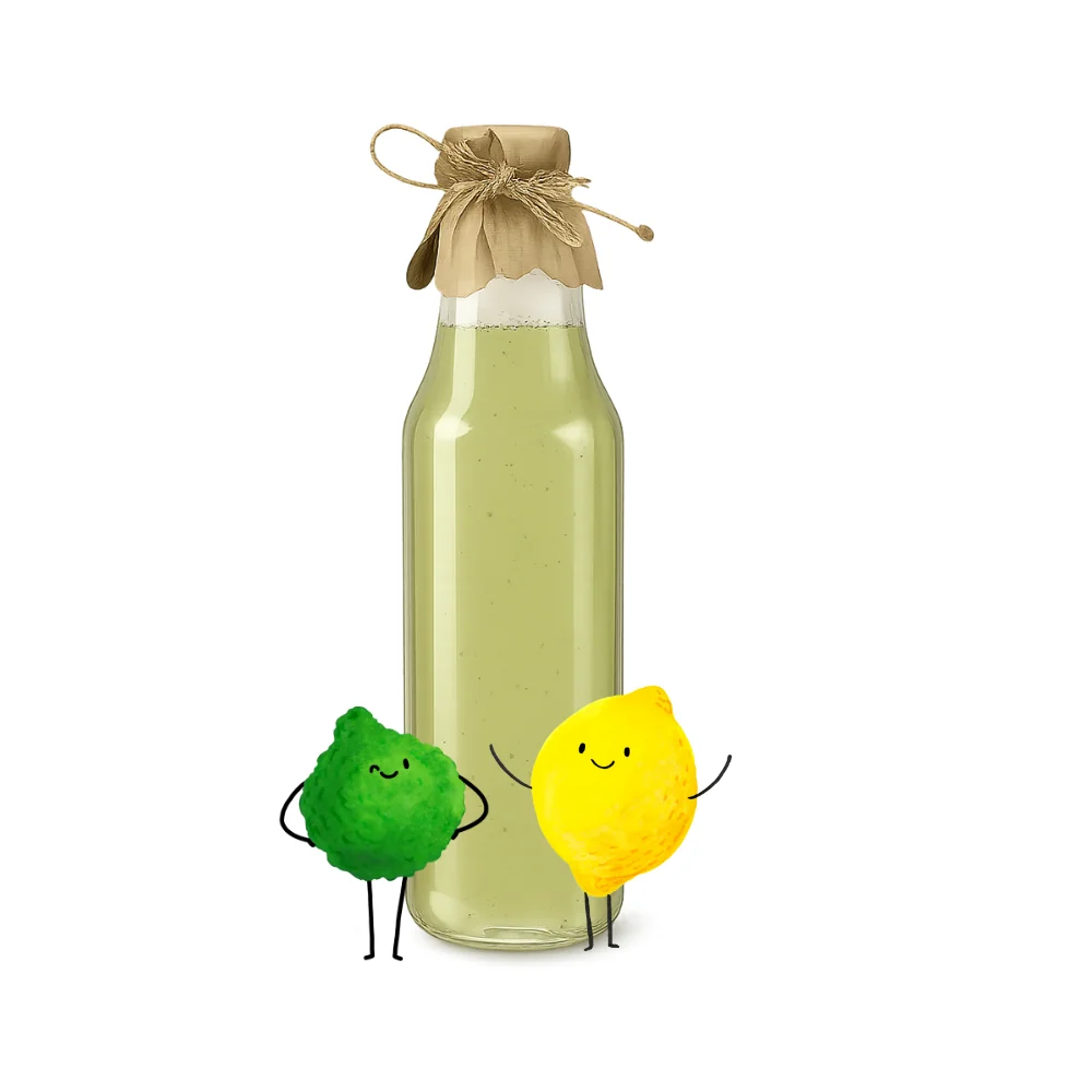 Sirup z BIO citronů s bergamotem 750 ml