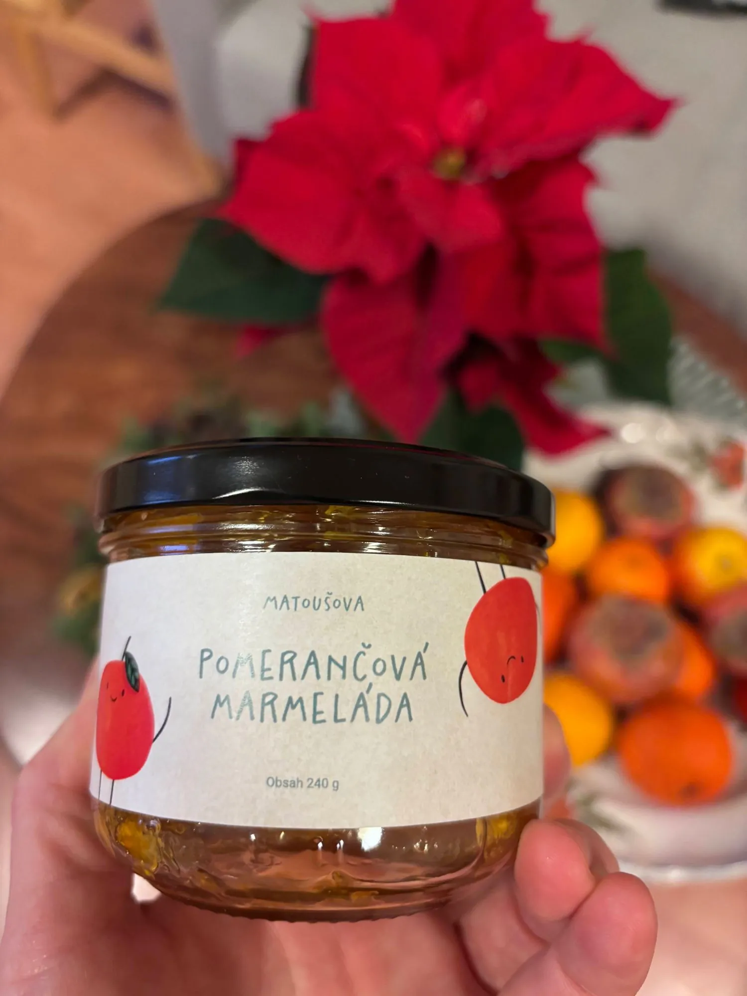 Pomerančová marmeláda 240g - Obrázek 2